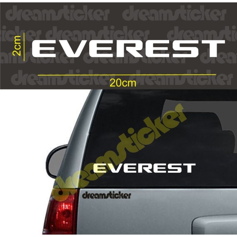 Cutting Sticker Ford Everest Stiker