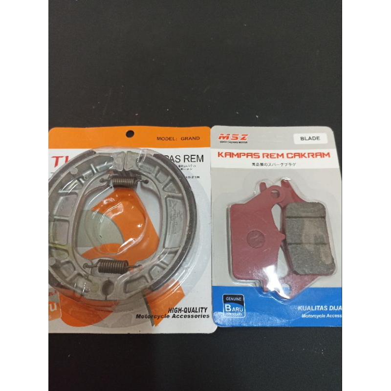 PAKET KAMPAS REM DEPAN CAKRAM DAN BELAKANG BEAT /BEAT Fi /VARIO CBS/ VARIO 125