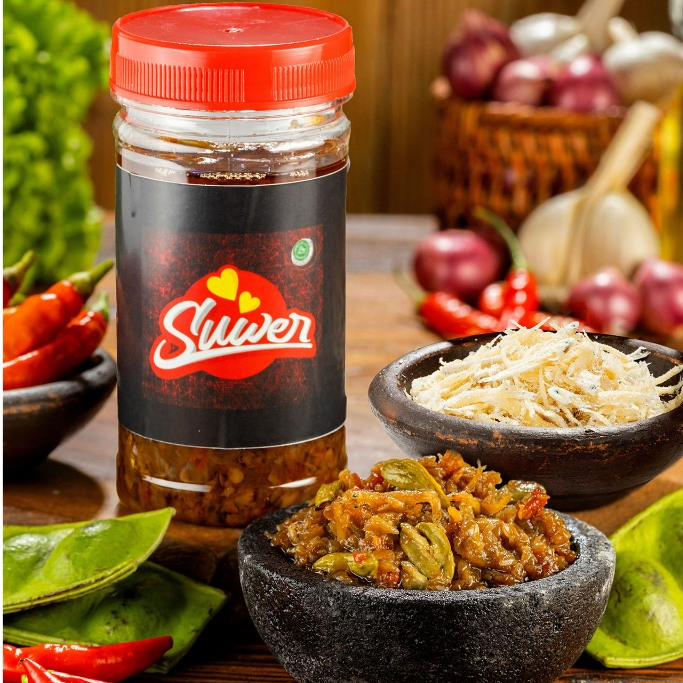 

Sambal Teri Petai - 175 gram / Sambal Botol