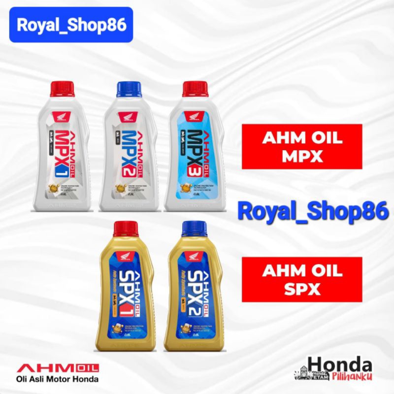 OLI AHM SERIES MATIC & 4TAK 800 ML - 1,2 LITER (MPX1, MPX2, MPX3, SPX1 & SPX2)