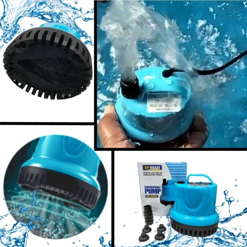 Pompa Aquarium kolam kecil  IP MAN IP 2200