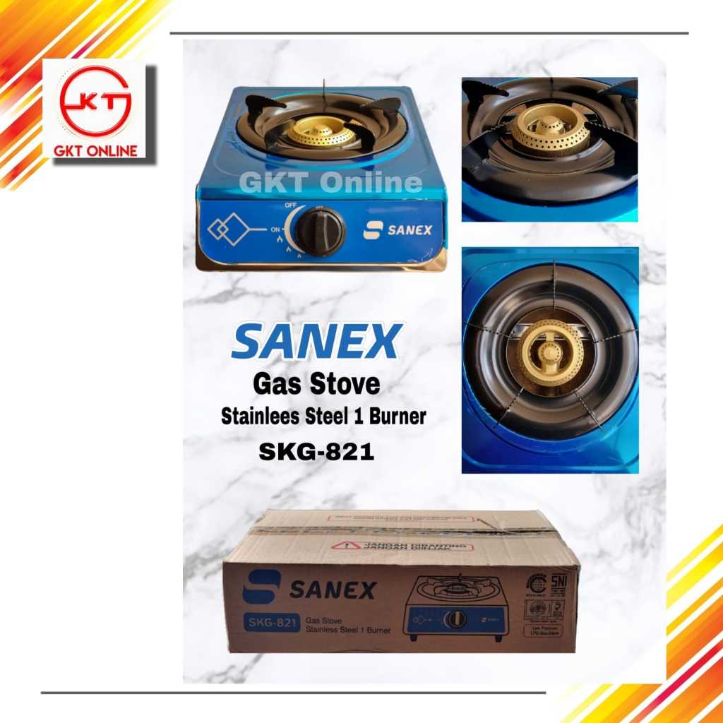 Sanex Kompor 1 tungku Stainless Skg-821