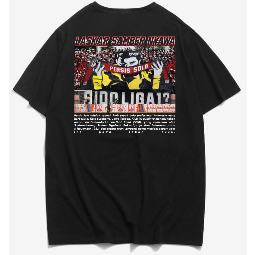 Kaos Persis Solo Tshirt Persis Solo 1923