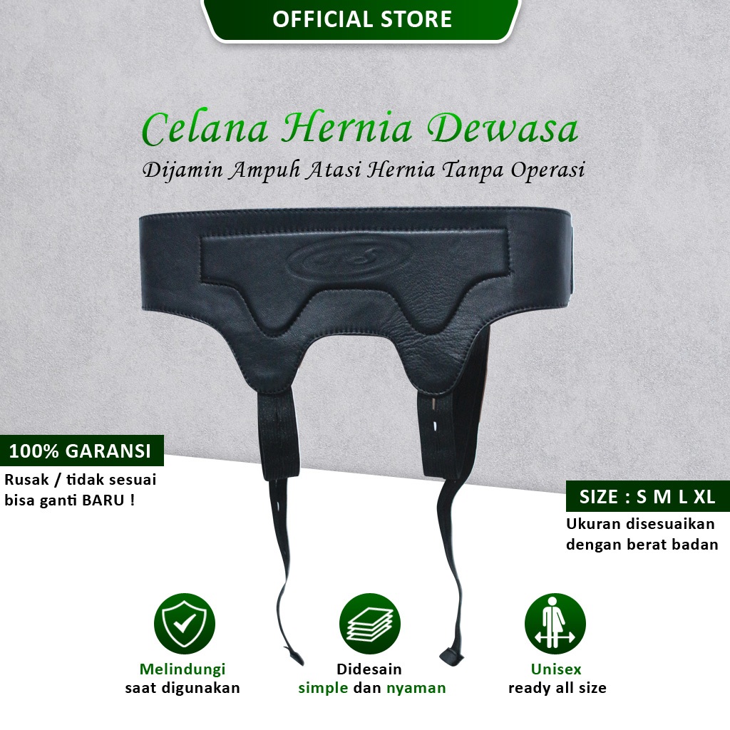 Celana Dalam Hernia Turun Berok / Celana Terapi Hernia / Celana Untuk Hernia Cowok Dewasa / CD Herni