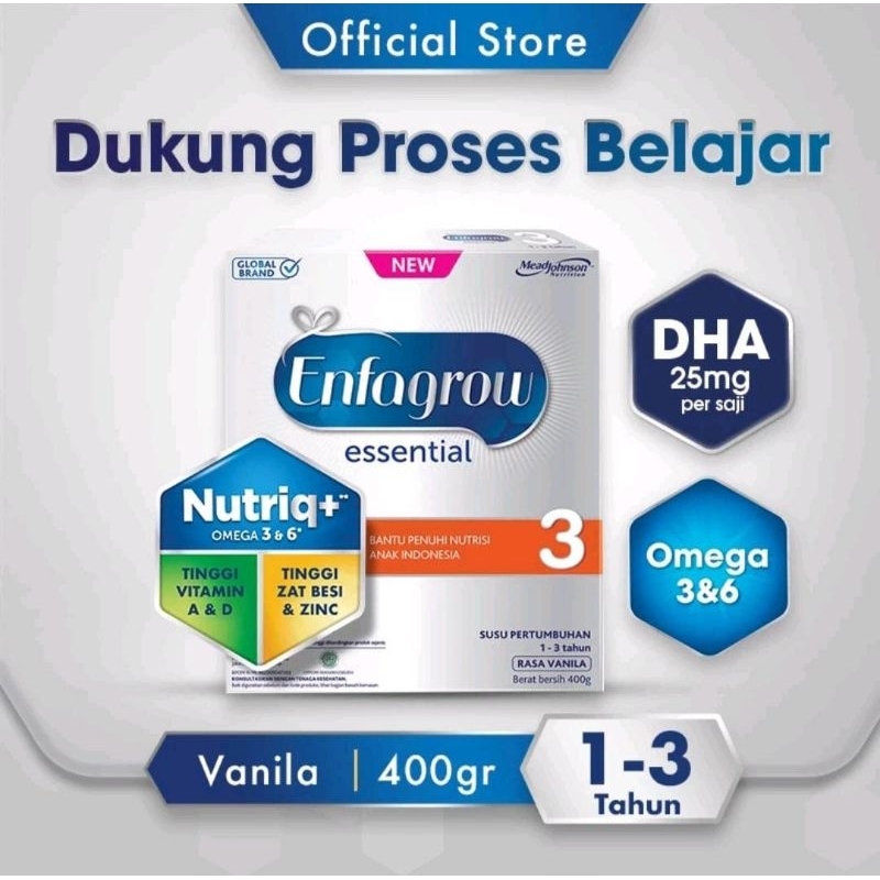 Enfagrow Essential 3 Susu Formula Anak