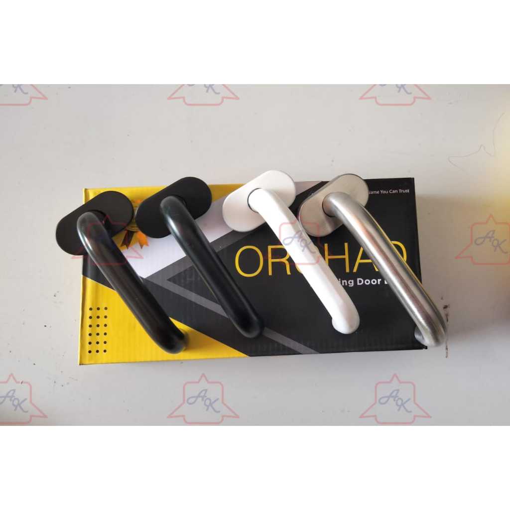 KUNCI SET ALUMINIUM /HANDLE DAN KUNCI SLOT BESAR HITAM/KUNCI SLOT A1