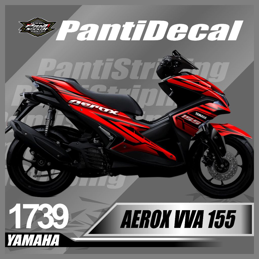 STICKER MOTOR FULL BODY AEROX VVA 155 GRAFIS
