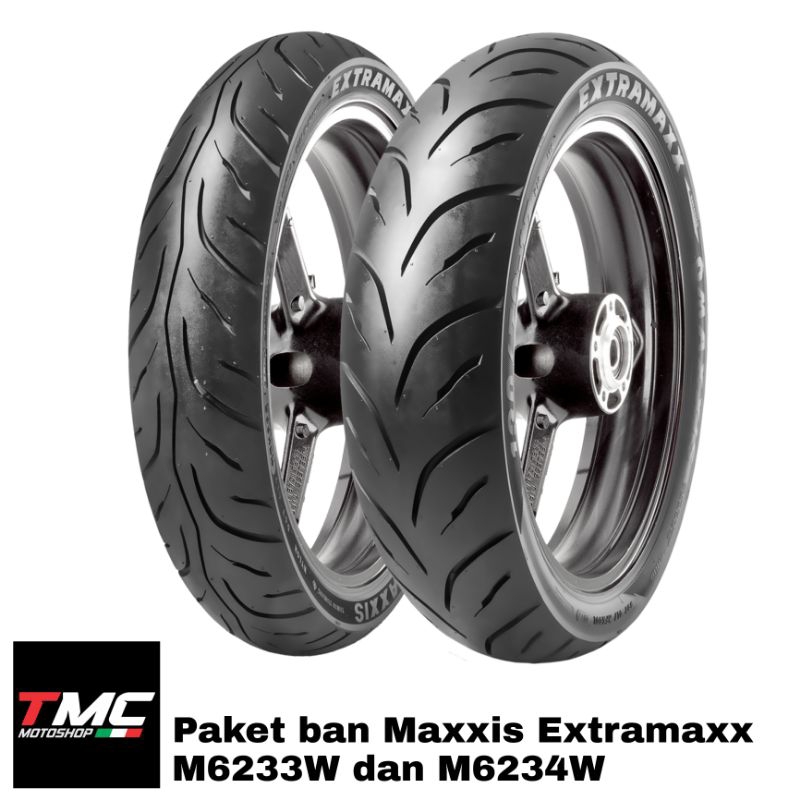 Paket ban Maxxis Extramaxx 110/70-17 &amp; 130/70-17