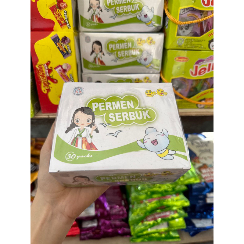 

PERMEN SERBUK