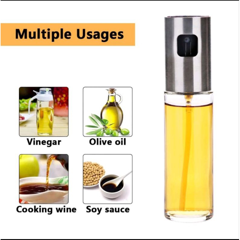

Botol kaca spray minyak kecap asin bottle dapur