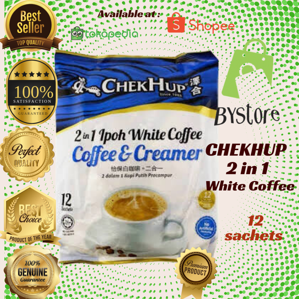 

CHEKHUP IPOH white Coffee 2 in 1 Malaysia