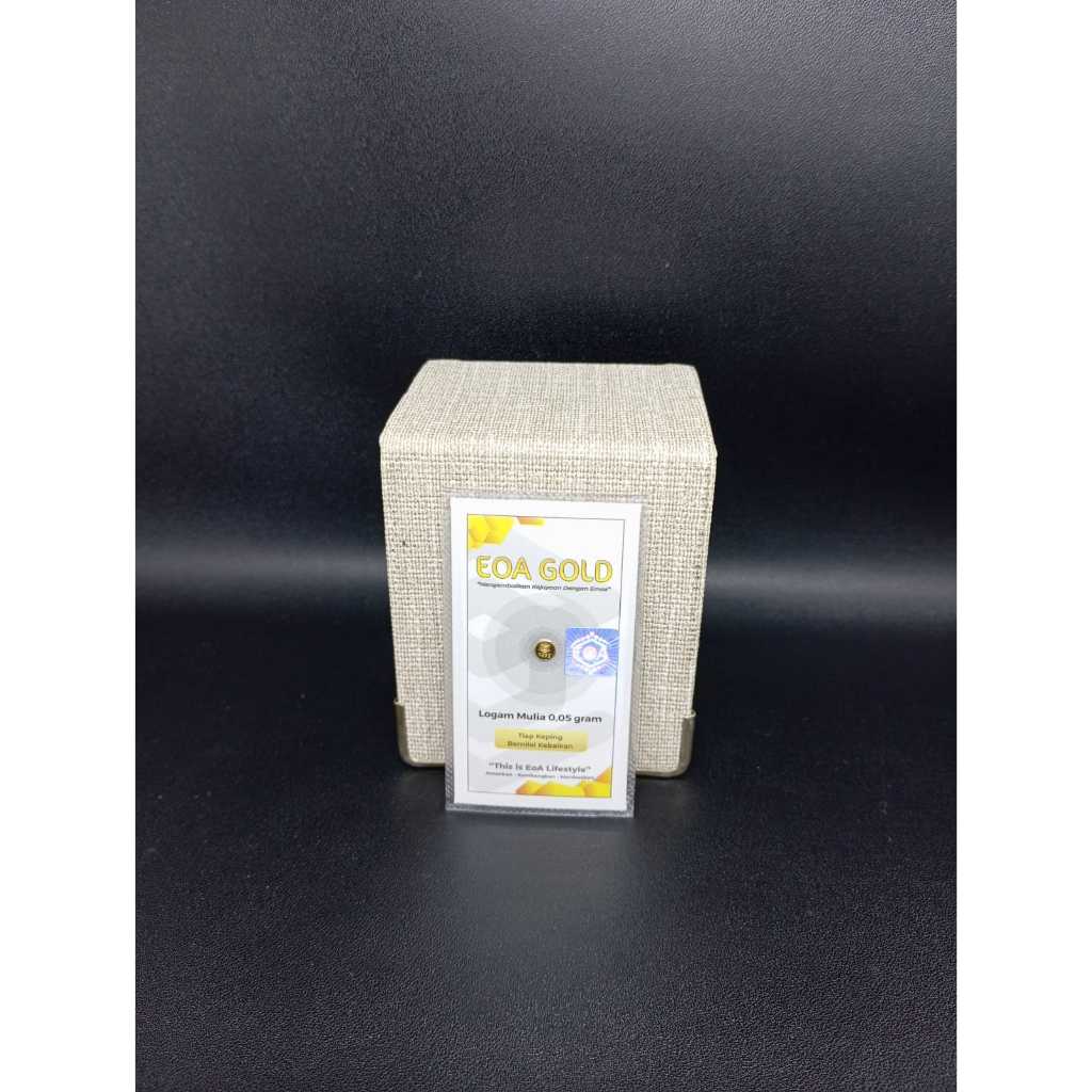 Logam Mulia EOA GOLD 0,05 Gr 24K Fine Gold 999.9