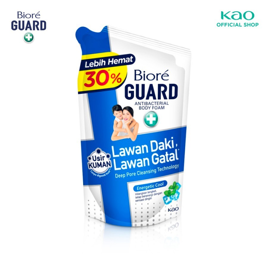 Biore Sabun Mandi Cair Body Foam Guard 800 Ml
