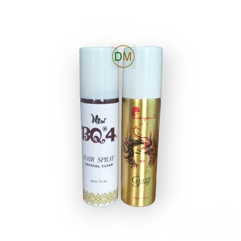 Hair Spray Mayon & BQ4 75Ml / Spray Rambut