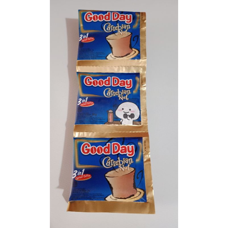 

Kopi Good Day Carrebian Sachet 1 Renceng