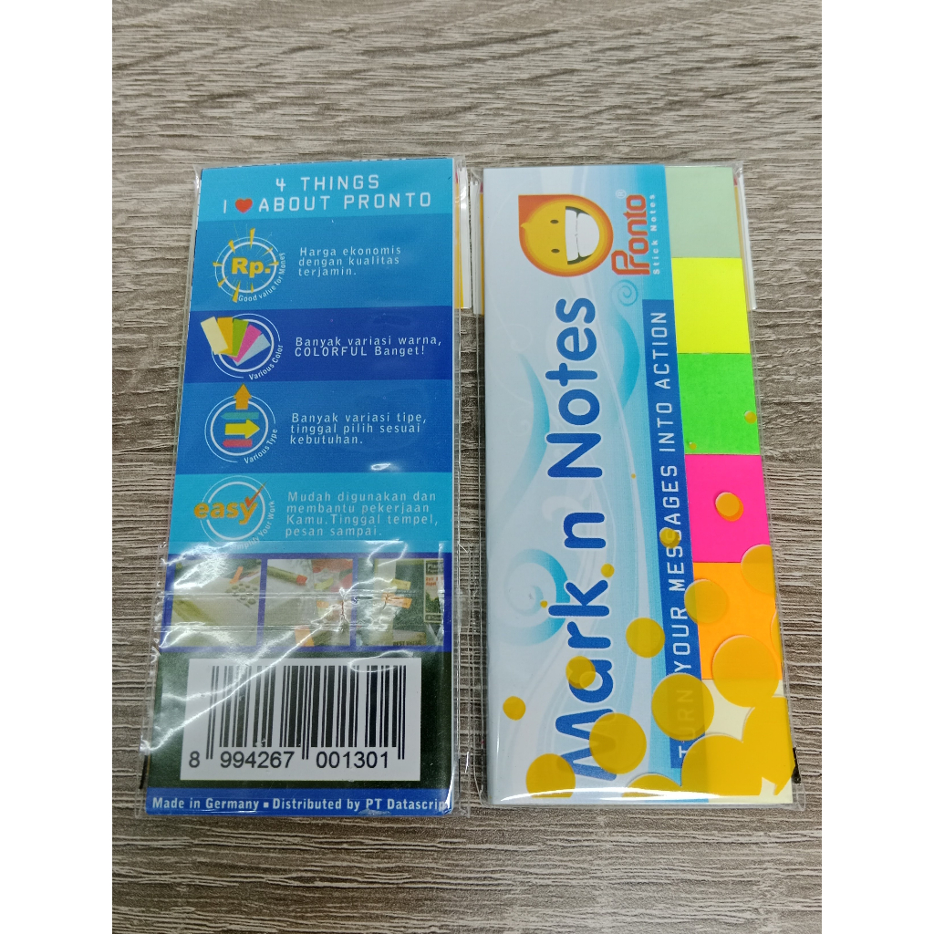 

Mark & Notes Marker 20mmx50mm / Kertas Catatan Pronto