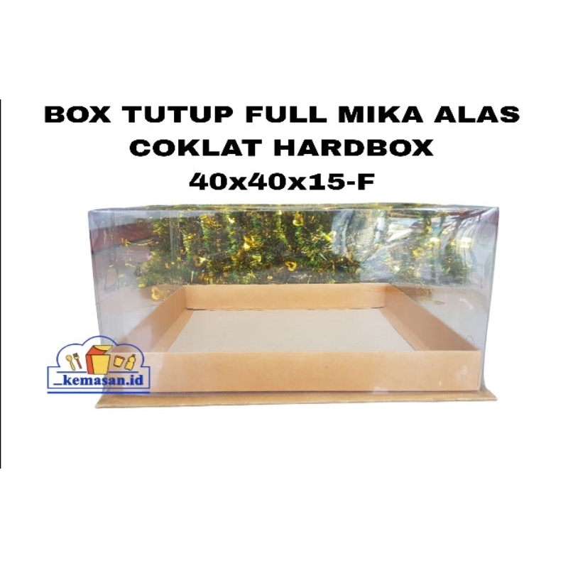 

BOX TUTUP FULL MIKA ALAS COKLAT HARDBOX 40x25x15 - F