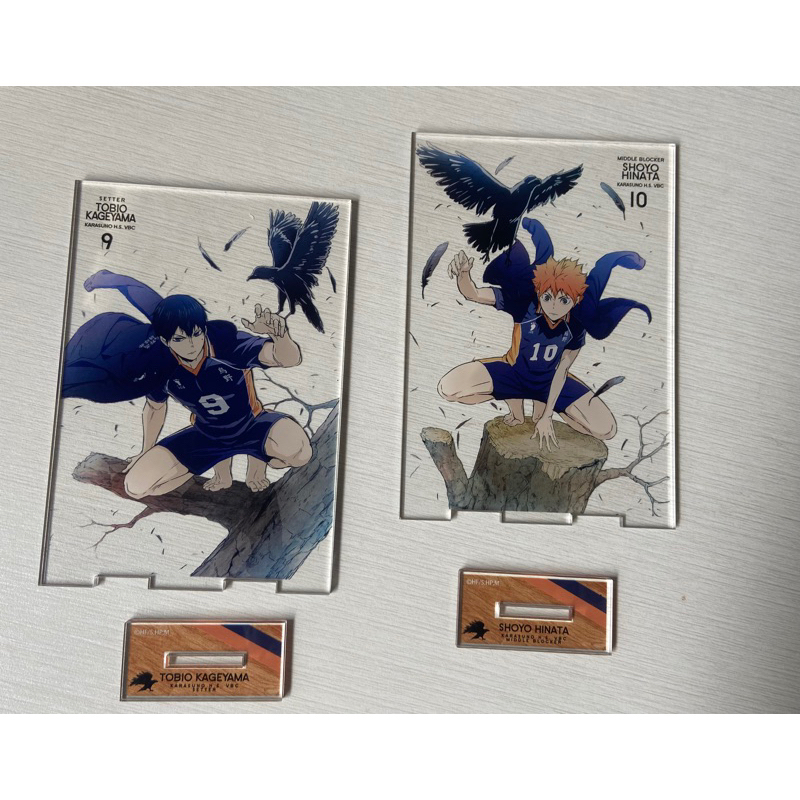 Official Haikyuu To The Top Cospa Acrylic Stand|Tobio Kageyama|Hinata Shoyo| [Baca deskripsi]