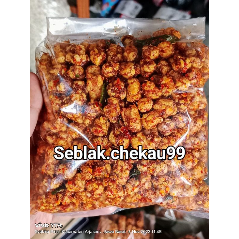 

250gr pilus kencur extra pedas daun jeruk