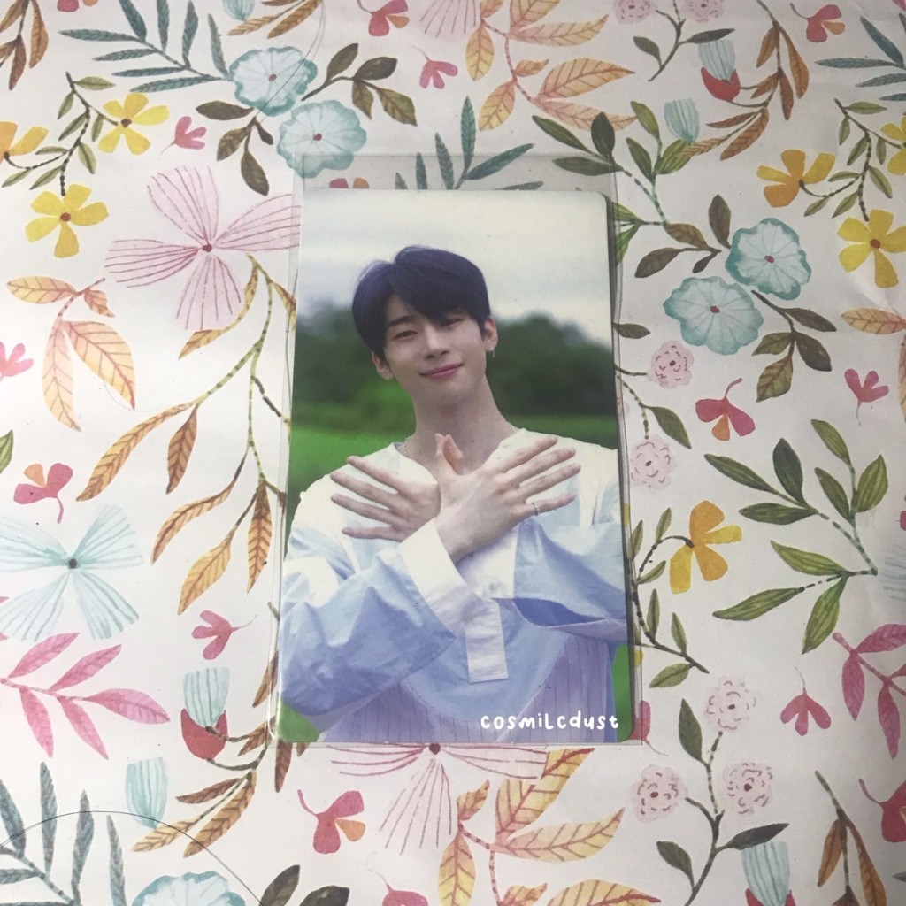 [cek deskripsi] x1 han seungwoo broadcast bc photocard pc