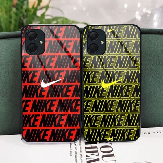Softcase Glass Kaca SAMSUNG A05 Motif Cowok Motif NIKE Terbaru Casing Handphone-Pelindung Handphone-