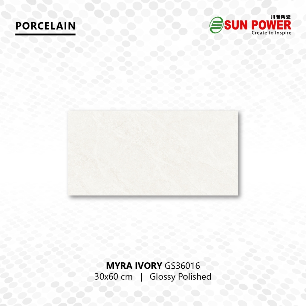 Granit Dinding Glossy Polished - Myra Series 30x60 | Sun Power