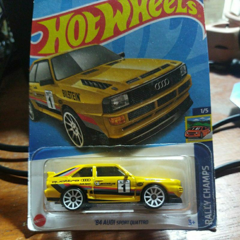 hotwheels 84 Audi sport quattro