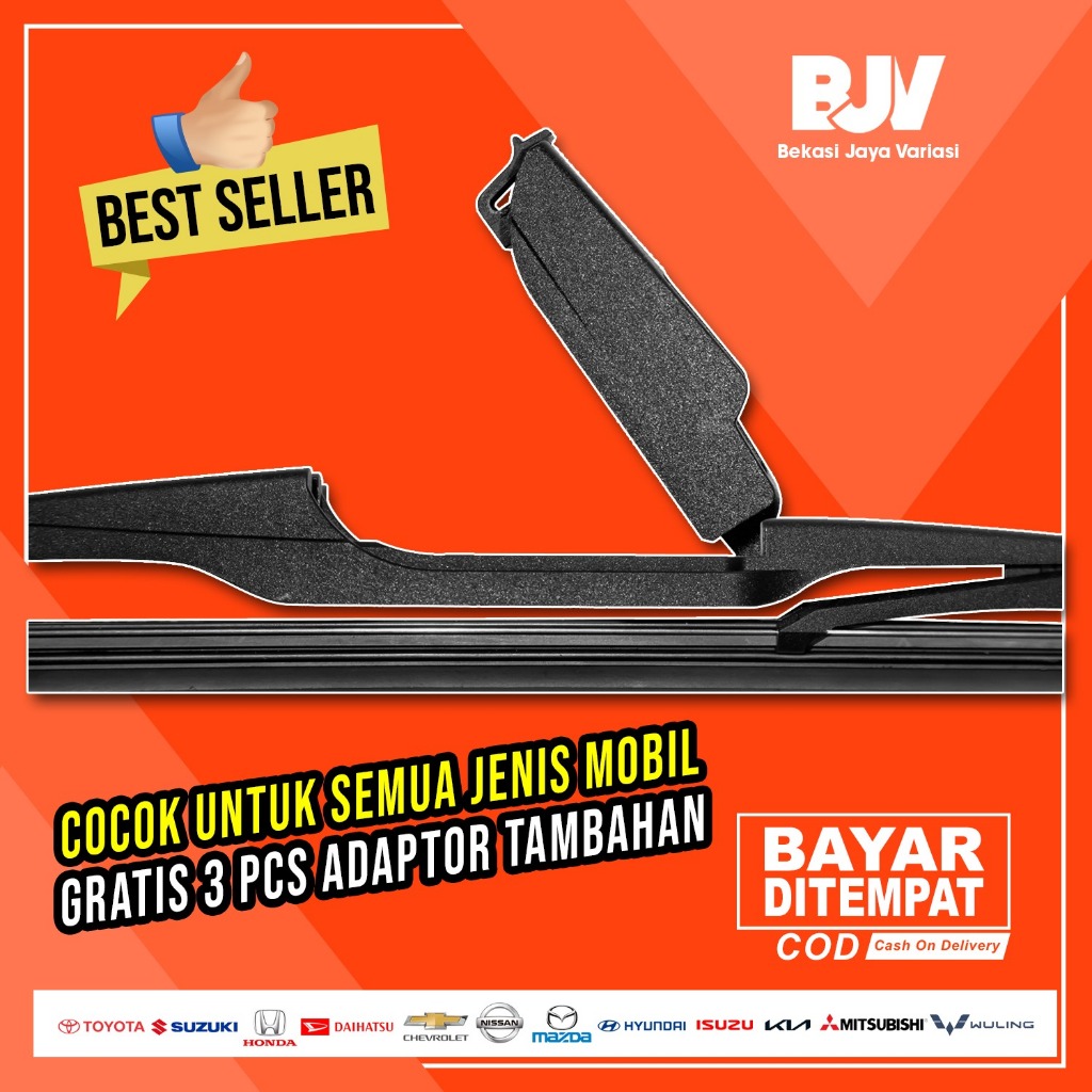 Wiper Belakang Mobil Toyota Innova 2004 - 2014 - Back Rear Car Wiper Universal
