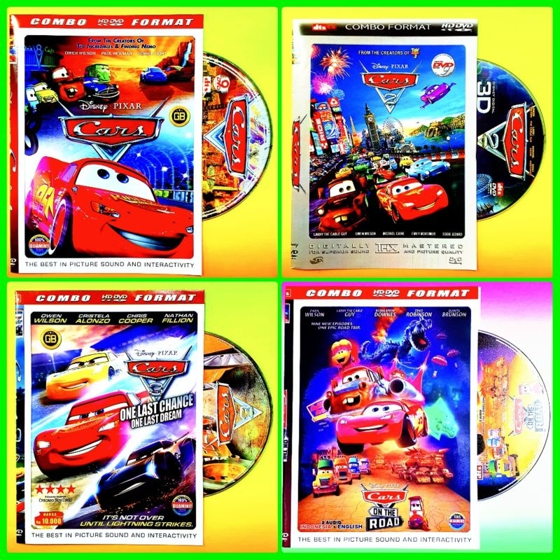 KASET DVD ANAK ANAK CARTOON CARS TERBARU-LENGKAP FULL BOX-KASET DVD CARTOON BIOSKOP ANAK ANAK-KASET 