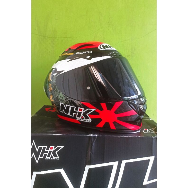 Helm NHK GP R Tech Street Plus GP Edition Mihail Black Red