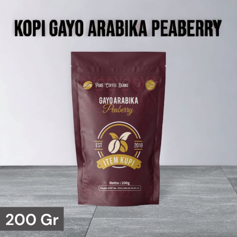 

[ITEM KUPI] Bubuk Kopi Aceh Gayo Arabika Peaberry Ngopi di rumah serasa ngopi di cafe