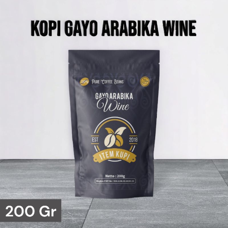 

[ITEM KUPI] Bubuk Kopi Aceh Gayo Arabika Wine Ngopi di rumah serasa ngopi di cafe