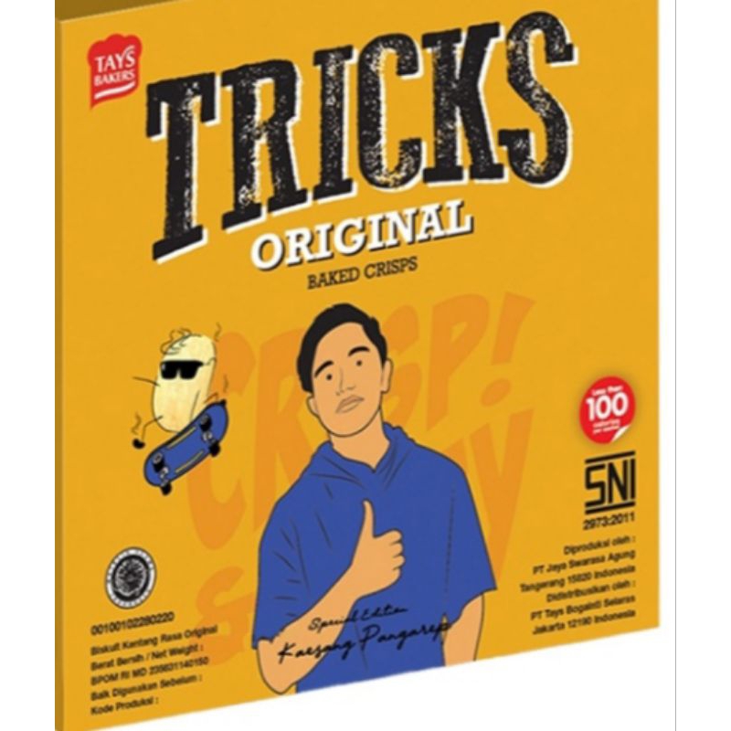 

TRICKS potato original sachet 12 gram isi 4