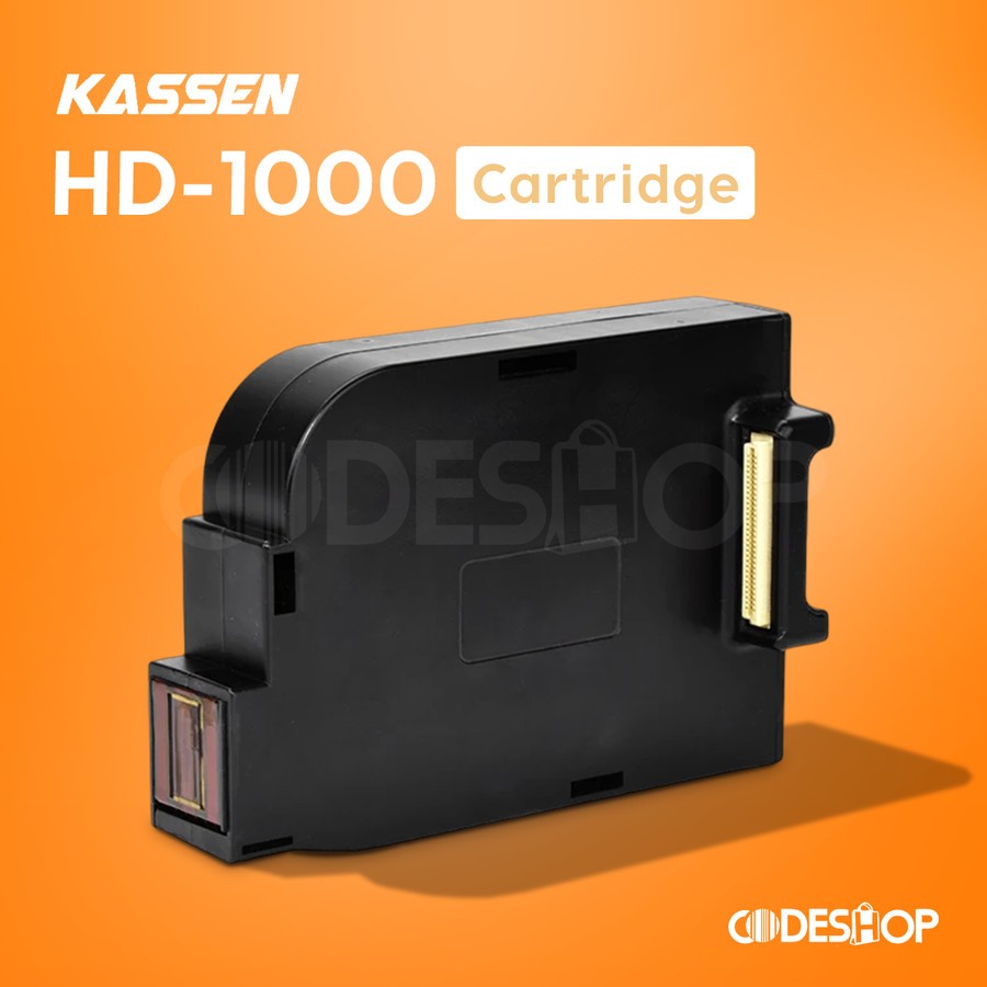 Inkjet Printer Handheld Kassen HD1000 - Cetak Label, QR Code, Teks, dan Grafik
