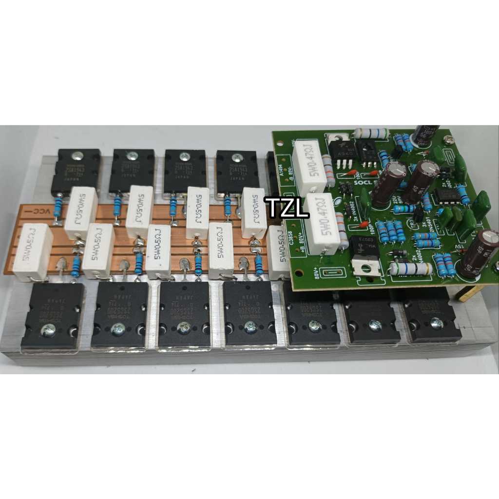 Driver power SOCL 506 + transistor final