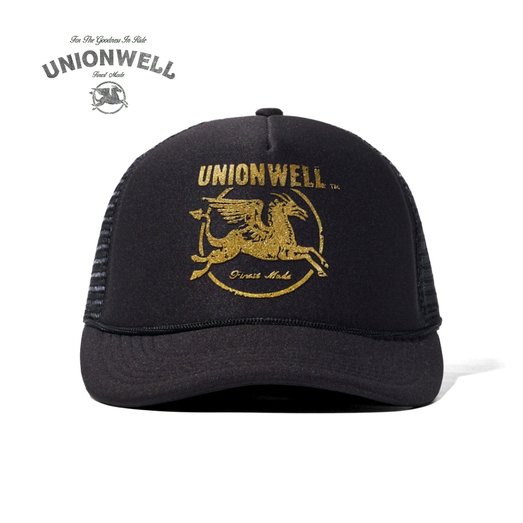 Unionwell Trucker Caps Roundlogo Caps Black