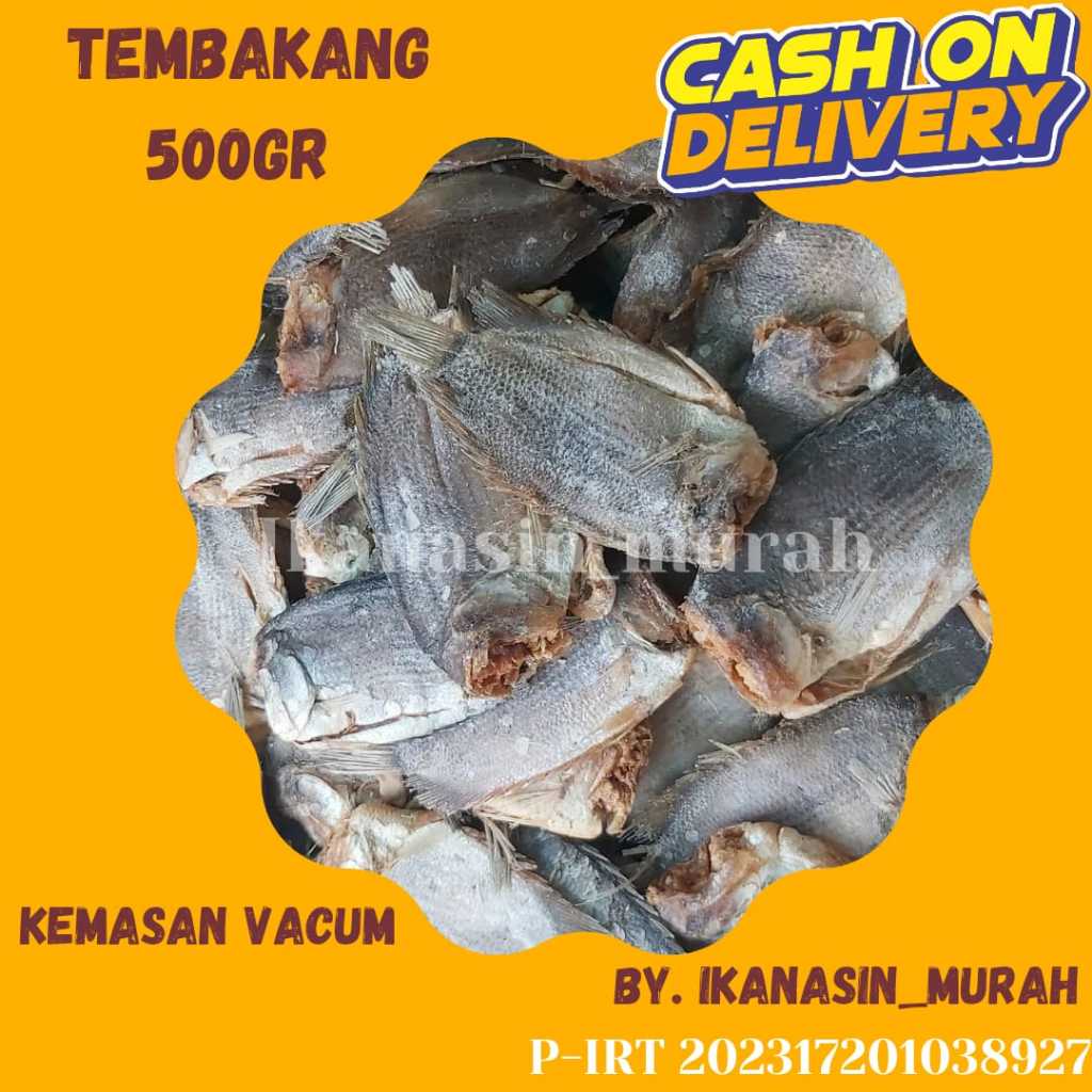 

IKAN ASIN TEMBAKANG 500GR / IKAN ASIN MURAH BISA COD