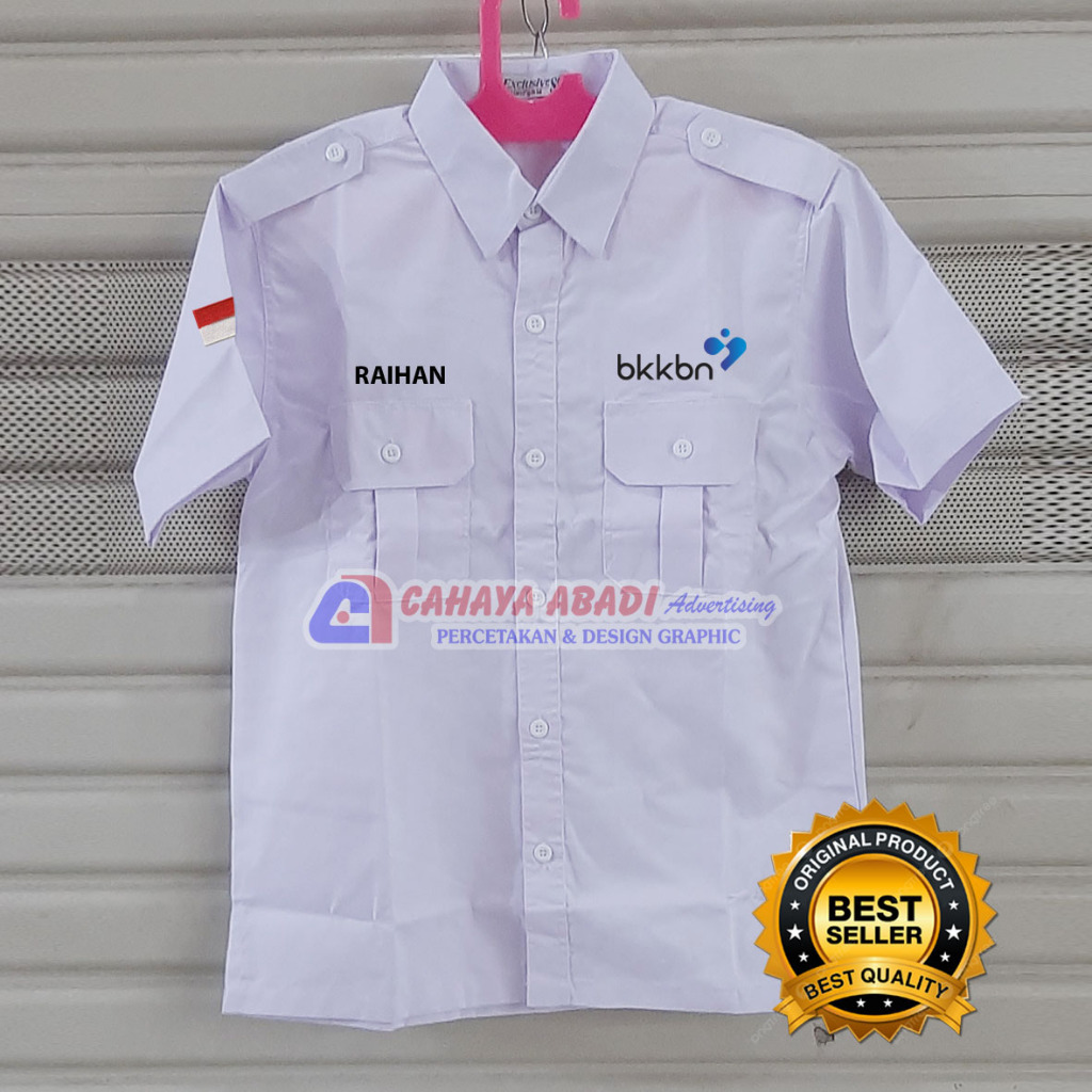 Kemeja BKKBN Seragam BKKBN Baju BKKBN