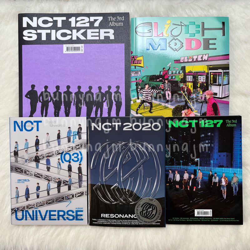 [READY] ALBUM ONLY NCT DREAM 127 2020 2021 RESONANCE PAST UNIVERSE GLITCH MODE STICKER SEOUL CITY PH