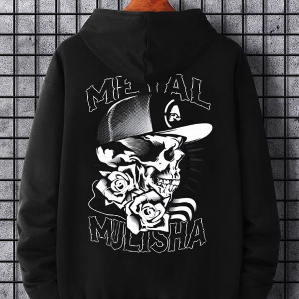 Jaket Hoodie Metal Mulisha Hoodie Bahan Cotton Fleece | Pullover & Zipper | Bisa COD