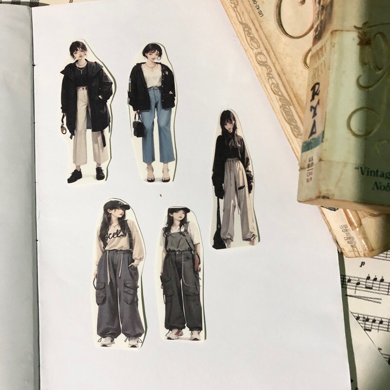 

Fashion Girl | Women stiker #(056)
