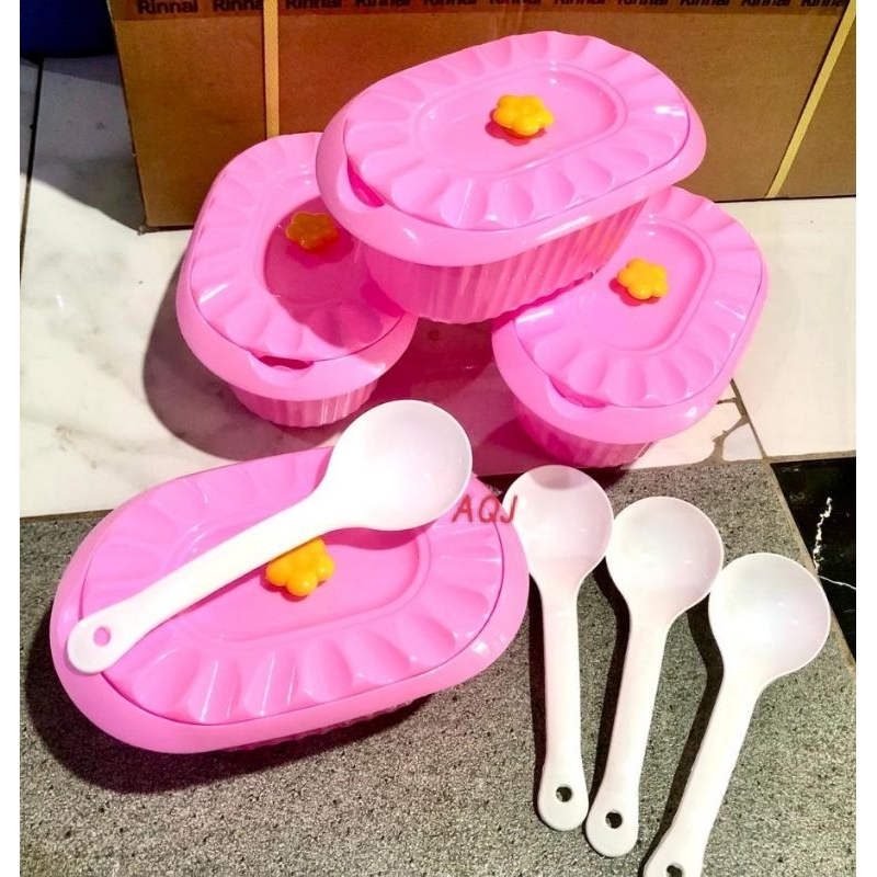 basi oval / basi warna set 4pcs / basi green line