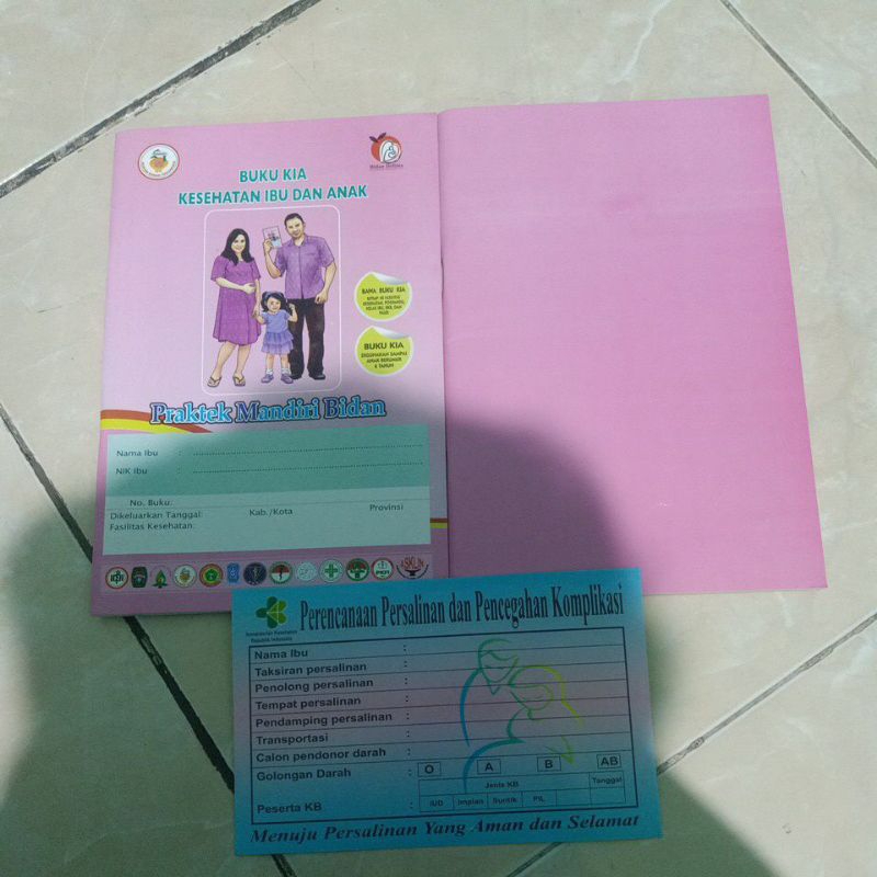 buku KIA terbaru 2023 caver PMB