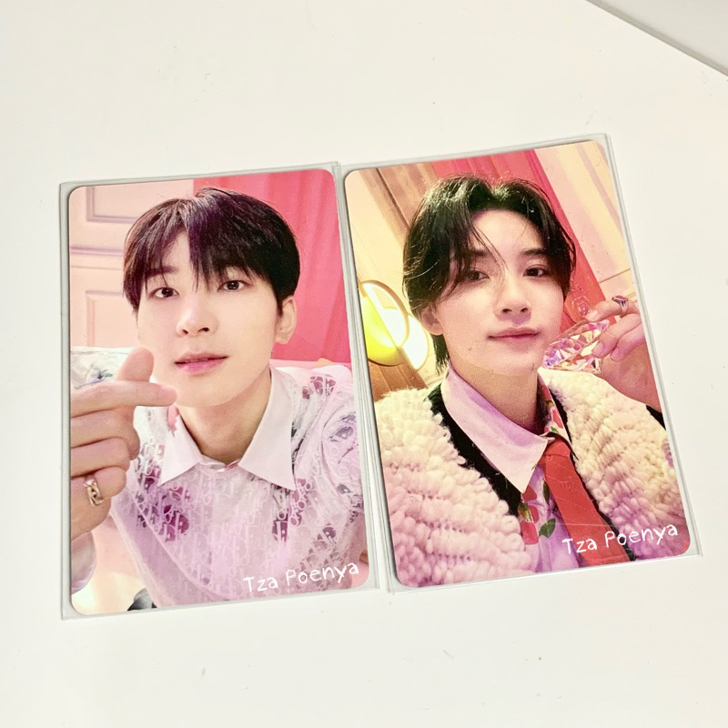 Photocard Seventeen Wonwoo (set) & Jeonghan (pc only) Season Greeting SG23