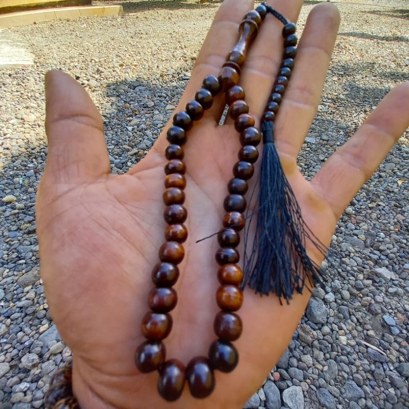 tasbih 33 butir kayu stigi tasbih setigi 33 butir murah