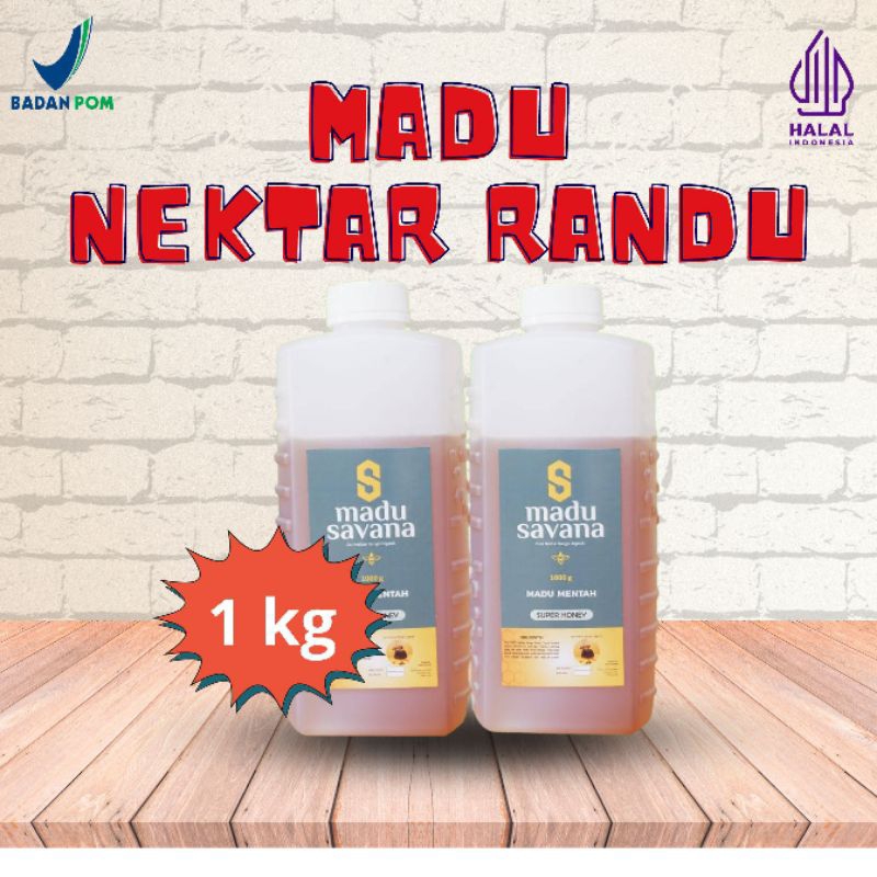 

Madu Nektar Bunga Randu Berat 1 kg Murni