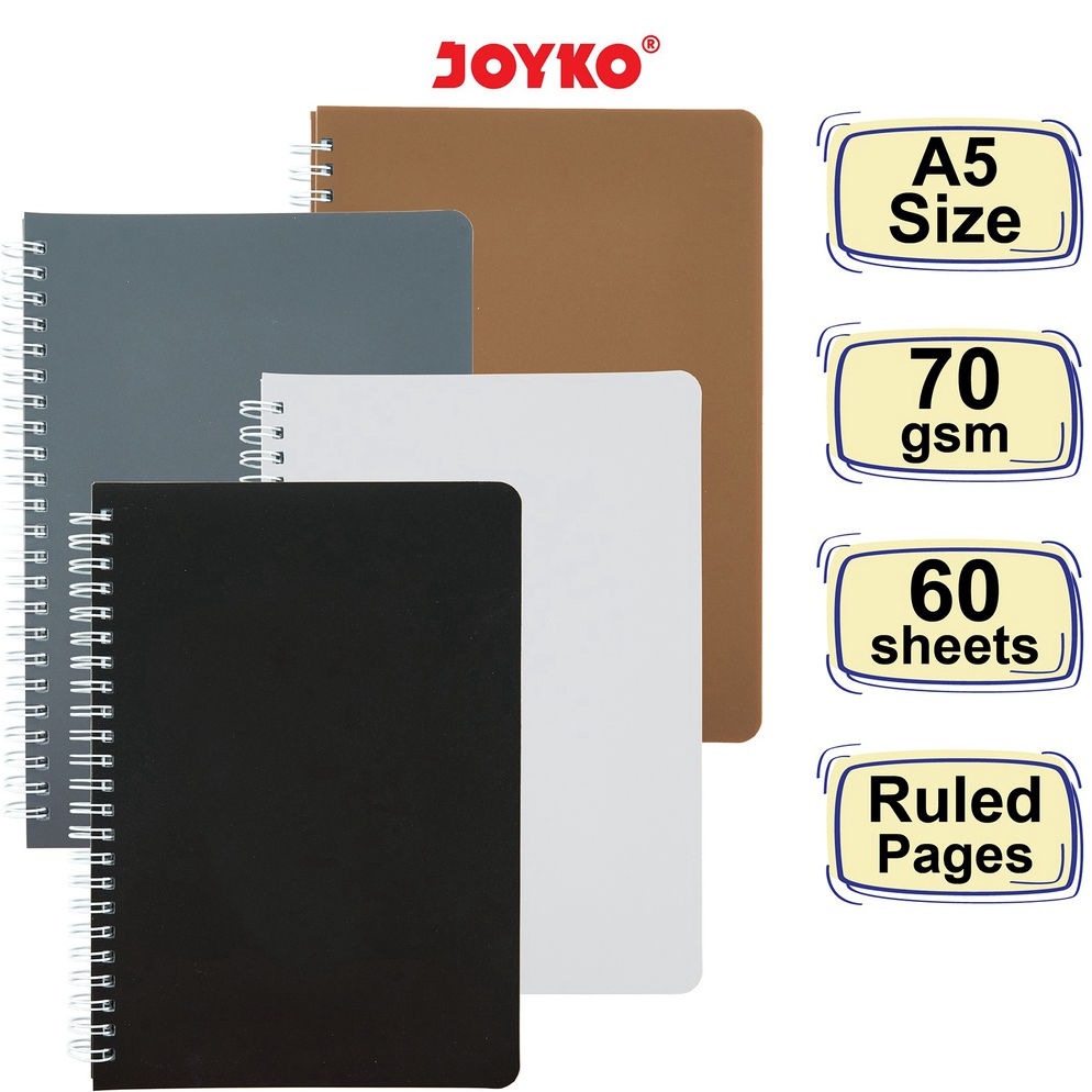 

8.8 HARGA GROSIR Ruled Notebook Diary Agenda Buku Catatan Bergaris Joyko NB-690