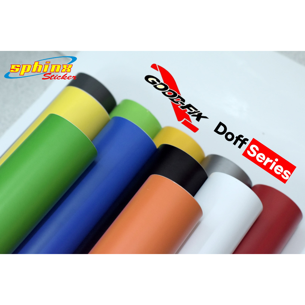 stiker vinyl goodfix roll 50cm doff
