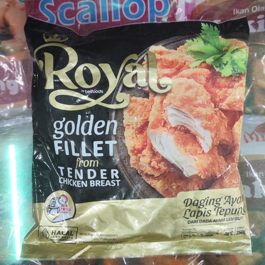 

Belfoods royal golden fillet 250 gr