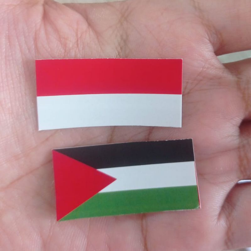 

STIKER BENDERA PALESTINA DAN INDONESIA | STIKER VINYL MURAH | STIKER PIPI | STIKER KUALITAS BAGUS | CETAK STIKER CISTOM